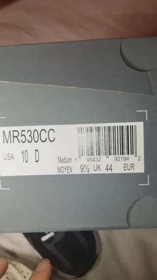 Zapatillas New Balance Hombre Talla 44 Gris