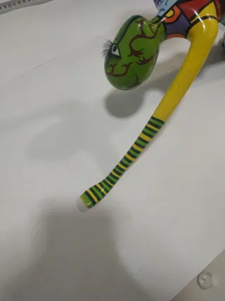 Candelabro decorativo multicolor