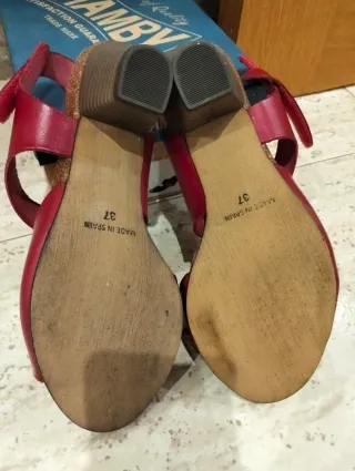 Sandalias Chamby Rojas Talla 37