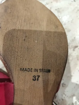 Sandalias Chamby Rojas Talla 37