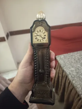 Botella Perfume Vintage Reloj