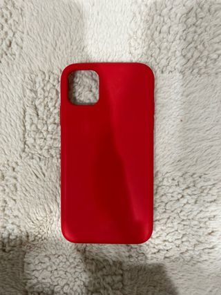 Funda roja para móvil , del iphone 11
