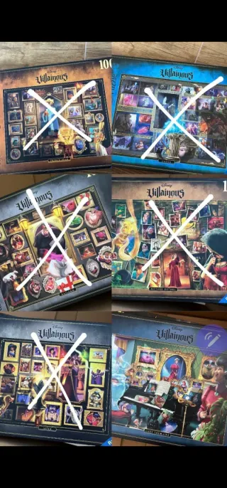 Puzzles Disney Ravensburger Villainous
