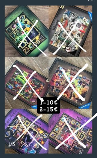 Puzzles Disney Ravensburger Villainous