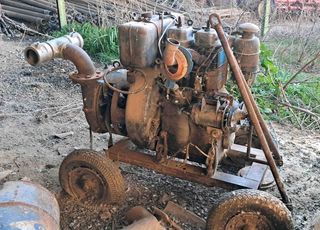 Motobomba de riego Campeon 24 cv.