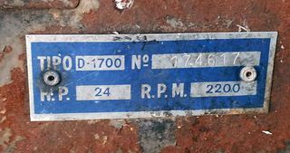 Motobomba de riego Campeon 24 cv.