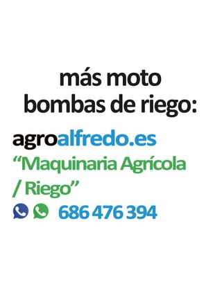 Motobomba de riego Campeon 24 cv.