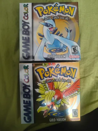 Pokémon Oro y Plata Game Boy Color