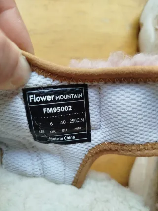 Sandalias Flower Mountain pelo talla 40