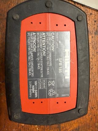 Batteria Hilti 3,0 Ah NiMH SBF 185