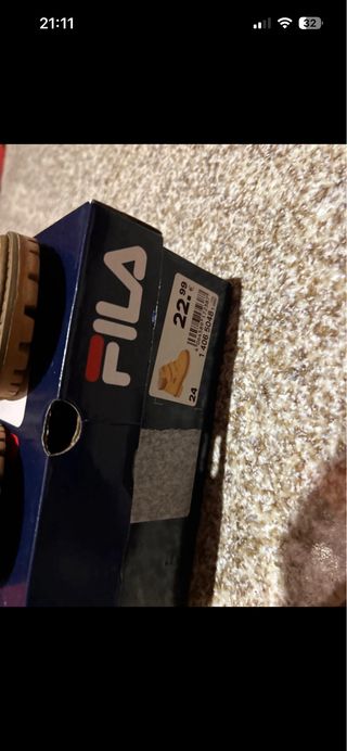 Stivaletti bimbo Fila n. 24