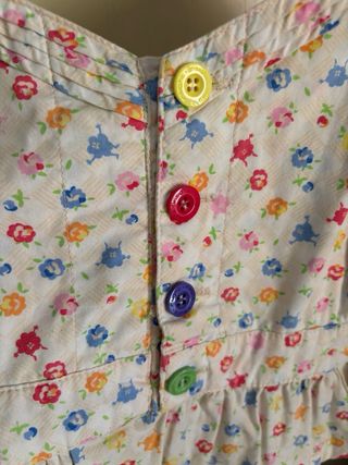 Camiseta floral multicolor talla S