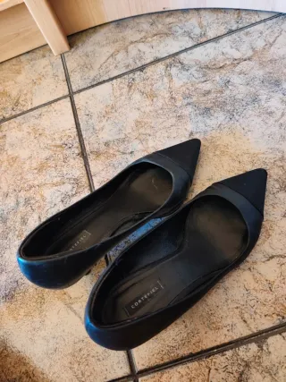 Zapatos de tacón CORTEFIEL negros