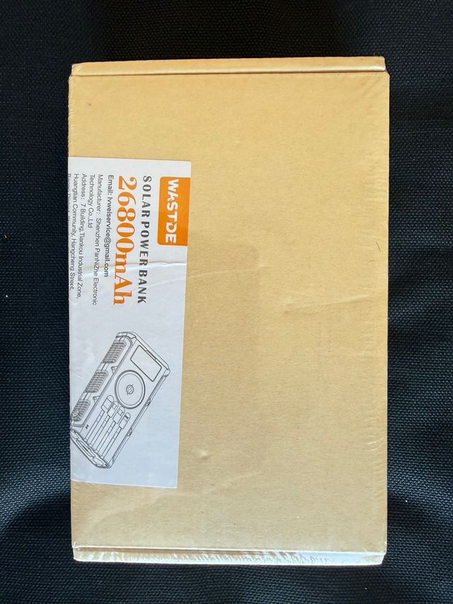 Power Bank Solar 26800mAh WASTDE