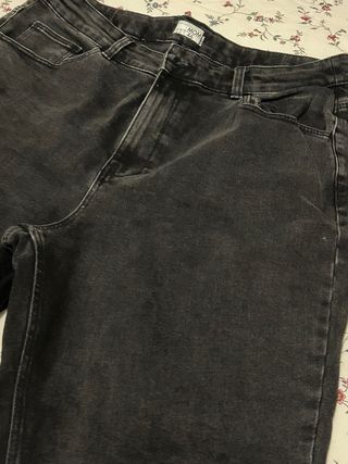 Pantalón Mujer Mom Negro