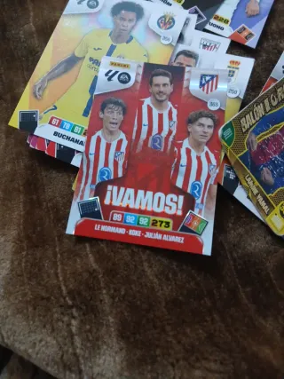 Lote cromos fútbol Balón de Oro