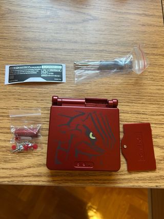 Game Boy Advance SP Roja Edición Especial Carcasa