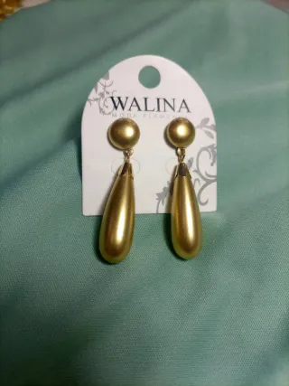 Pendientes Dorados WALINA Flamenca