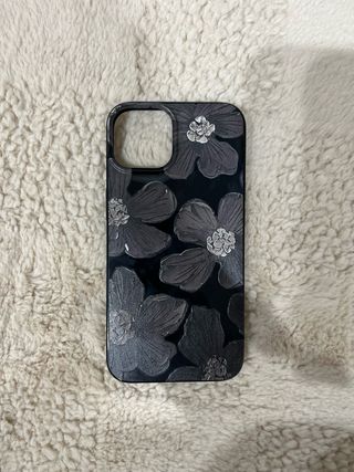 Funda iPhone Flores Gris del iphone 13