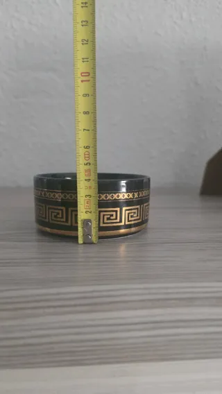 Jarrón y cenicero de la marca Shibata