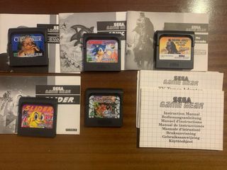 Sega Game Gear + 11 juegos