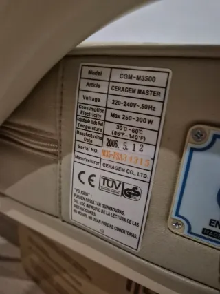 Camara de masaje Ceragen