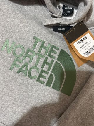 Felpa The North Face Grigia Verde L