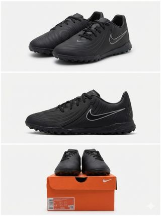 Botas de fútbol Nike Phantom GT Club TF Negras