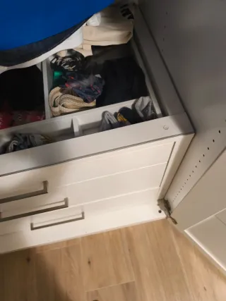 Armario infantil IKEA blanco 100x60x202