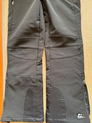 Pantalón trekking negro talla 40