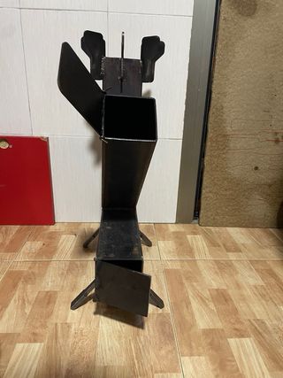 Cocina Rocket Esyfa Metal Negra