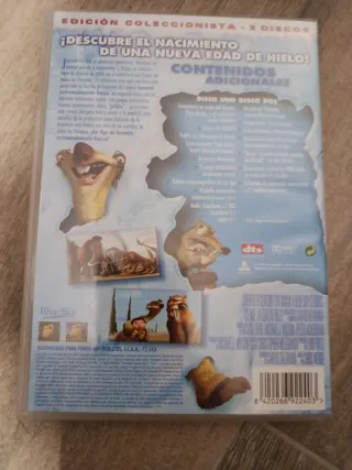 Ice Age La Edad de Hielo DVD Edición Lujo 2 Discos