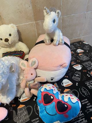 Lotto peluche: elefante, orso, unicorno, ecc.