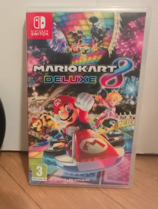 Mario Kart 8 Deluxe Nintendo Switch + 2 Volantes