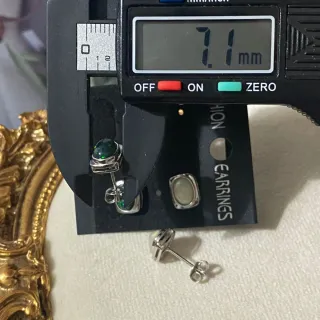 Pendientes Ópalo Natural Ovalados