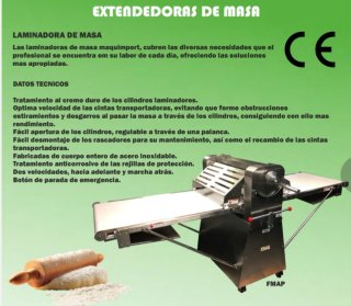 EXTENDEDORA DE MASA INDUSTRIAL