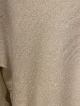 Jersey punto suave beige talla únic