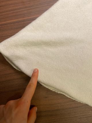 Jersey punto suave beige talla únic