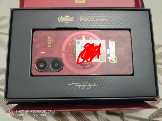Poco X7 Pro Edición Especial Iron Man
