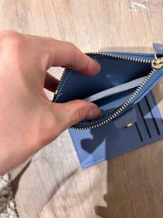 Cartera, Fular, Pincel y Pulsera