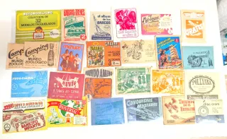 58 Sobres Cromos Antiguos Cerrados