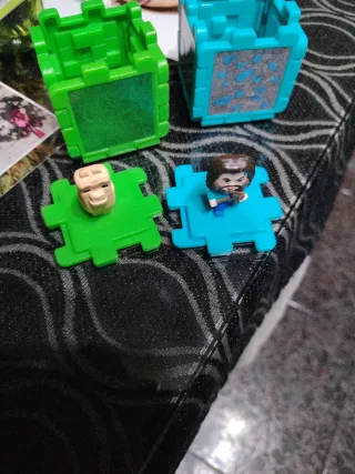 Juguetes Minecraft Bloques y Figuras