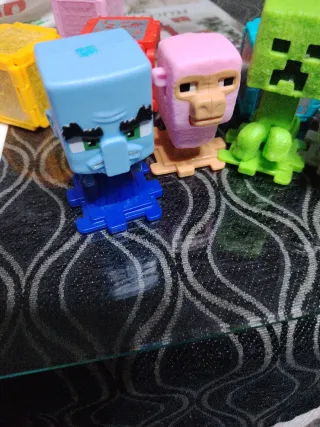 Juguetes Minecraft Bloques y Figuras