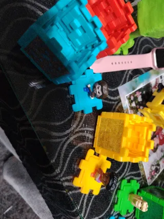 Juguetes Minecraft Bloques y Figuras