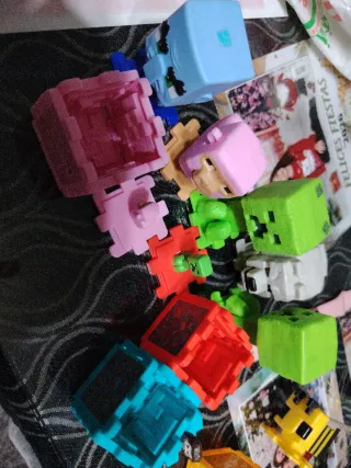 Juguetes Minecraft Bloques y Figuras
