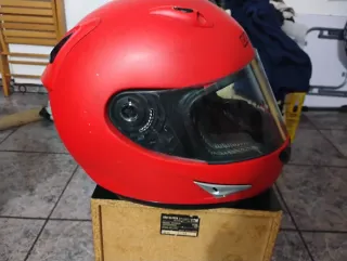 Casco Moto Levior Rojo Talla XS