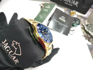 Reloj Jaguar Connected Azul y Dorado