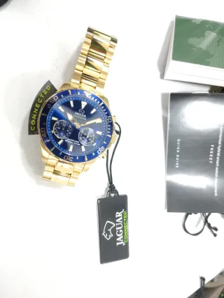 Reloj Jaguar Connected Azul y Dorado
