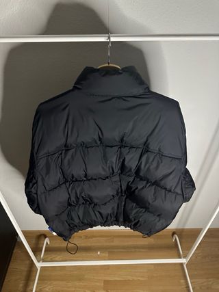 Abrigo acolchado Plumas Zara Man Negro Talla L