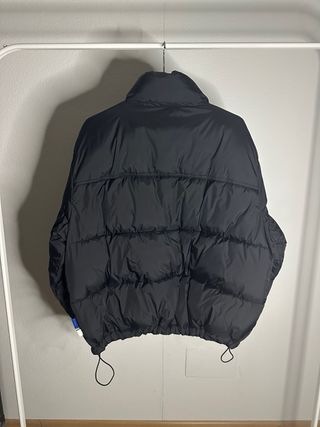 Abrigo acolchado Plumas Zara Man Negro Talla L